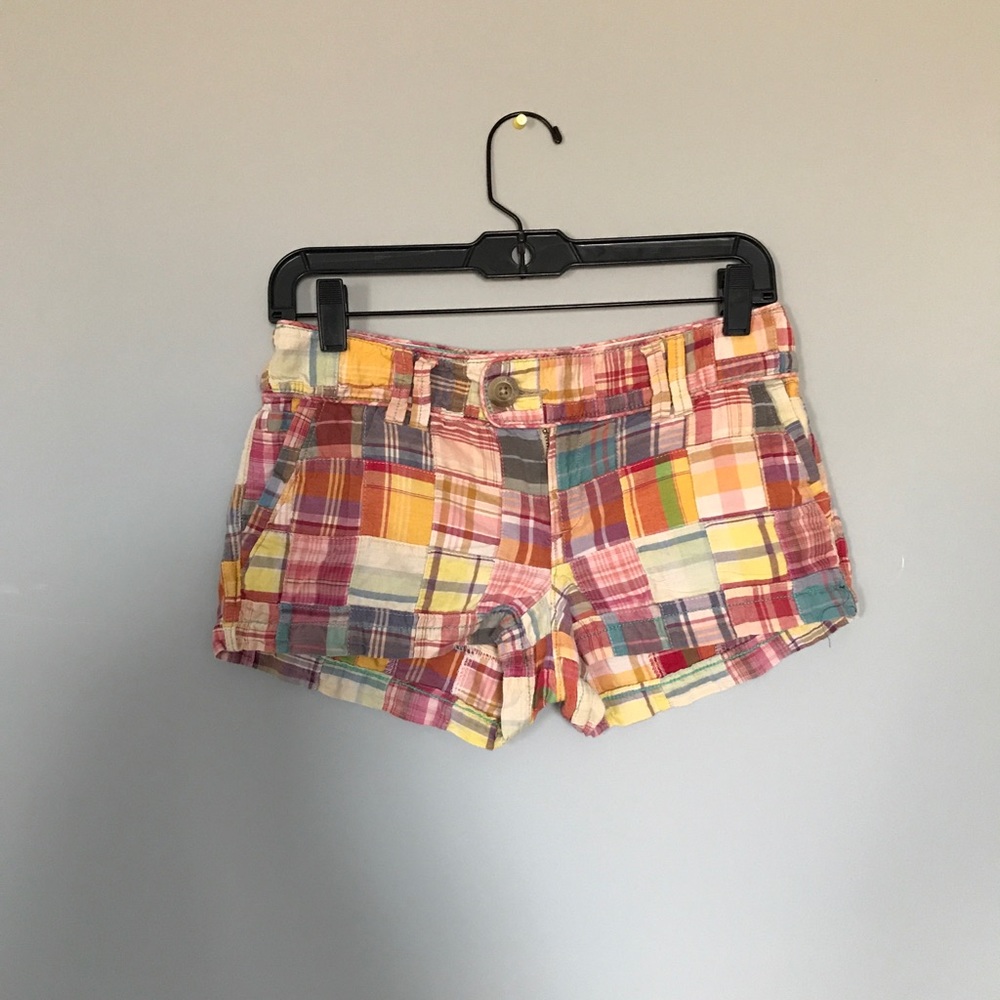 Plaid shorts